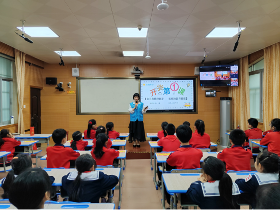 梧州市万秀区城南街道开展反邪教警示教育宣传进校园活动