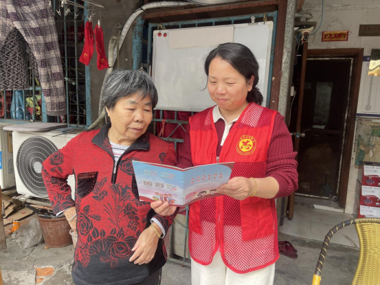 柳州市鱼峰区丽都社区：反邪宣传进万家 筑牢平安防护墙