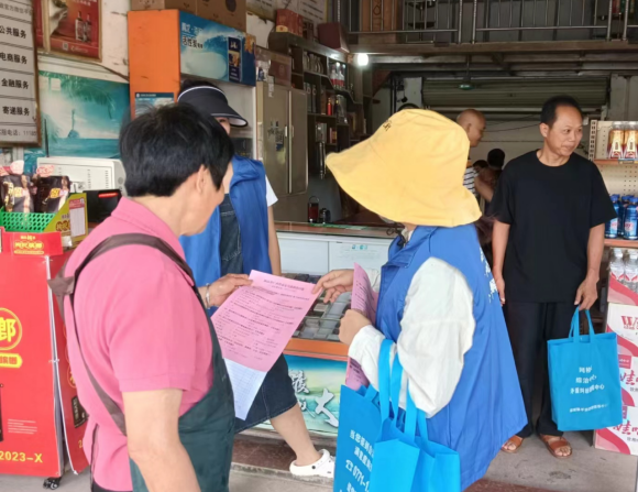 玉林市兴业县蒲塘镇：暑期反邪教专项行动 筑牢辖区平安防护网